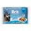 Pliculeț BRIT Premium Cat Delicate Fillets in Gravy Dinner Plate 12 x (4 x 85 g)