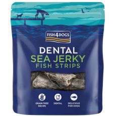FISH4DOGS Dental Sea Jerky Fish Strips 100 g | ABC-ZOO