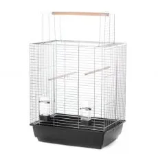 Covilie pentru papagali ARA zinc - 54 x 39 x 67,5 cm NEAGRĂ