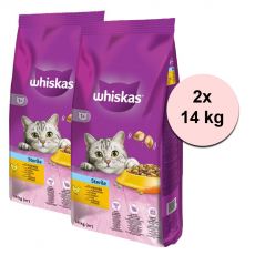WHISKAS Sterile - pentru pisici sterilizate 2 x 14 kg