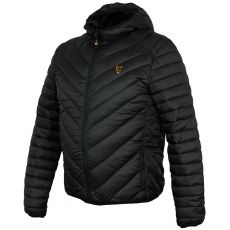 Fox Collection Quilted Jacket Black/Orange