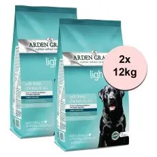 ARDEN GRANGE Light Chicken & Rice 2 x 12 kg