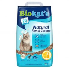 Biokat’s Natural Fior di Cotone litieră 5 kg