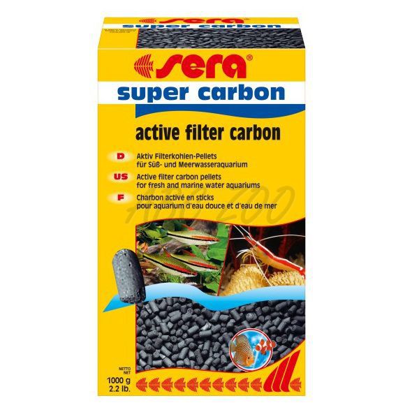 Sera Super Carbon 1000g (pelete filtru carbon activ)