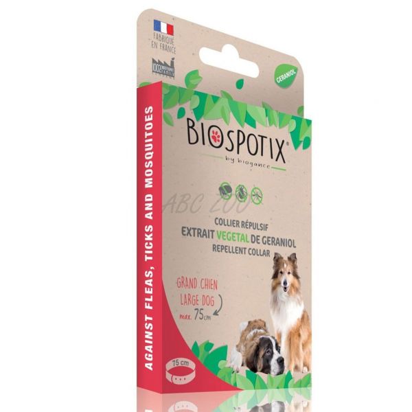 BIOGANCE Biospotix Large dog L-XL zgardă  75 cm cu efect repelent