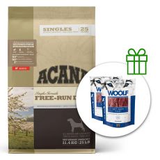 ACANA Singles Free-Run Duck 11,4 kg + 2 x recompense GRATUIT