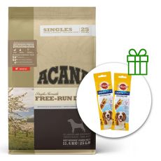 ACANA Singles Free-Run Duck 11,4 kg + 2 x recompense GRATUIT