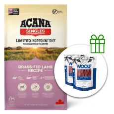 ACANA Singles Grass-Fed Lamb 11,4 kg + 2 x recompense GRATUIT