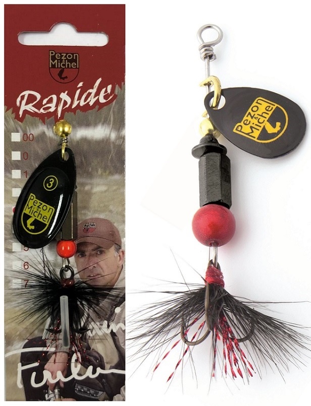 Pezon&Michel Momeală Rapid AF 00/2,20g BL negru