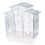 Colivie pentru păsări IZA II Crom - 51 x 30 x 60,5 cm