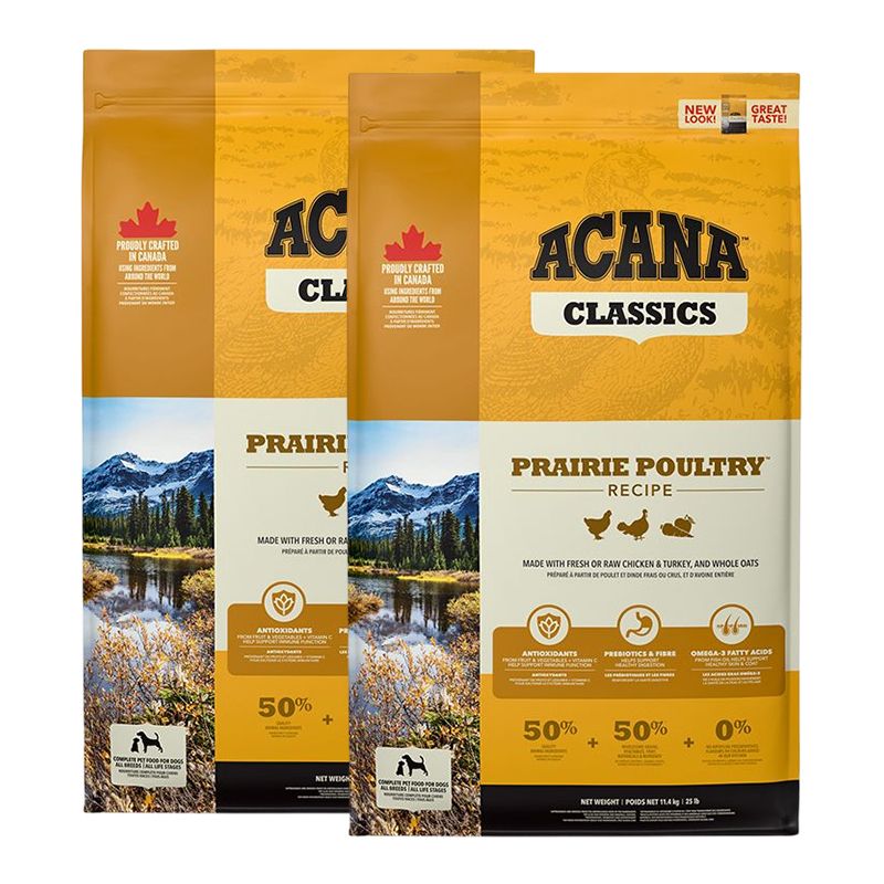 ACANA Classics Prairie Poultry 2 x 9,7kg