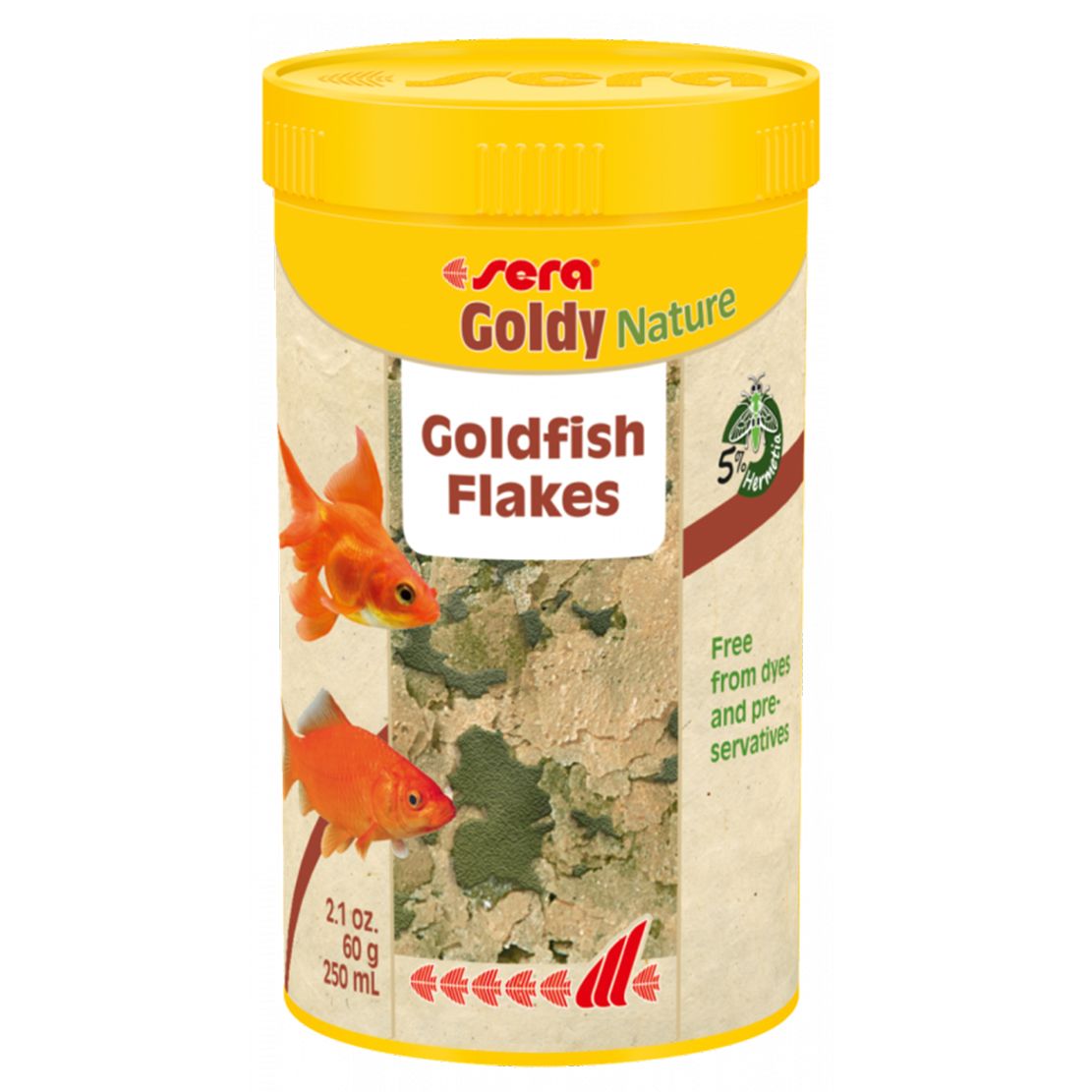 sera Goldy Nature 60 g / 250 ml