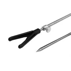 Steel telescopic bank stick Delphin / front 50-90cm