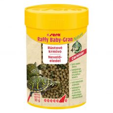 Hrană pentru broaște țestoase de apă tinere Sera raffy baby gran Nature - 100 ml