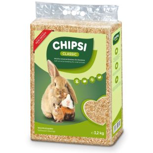 CHIPSI Classic - Aşternut talaş pentru rozătoare 60 L