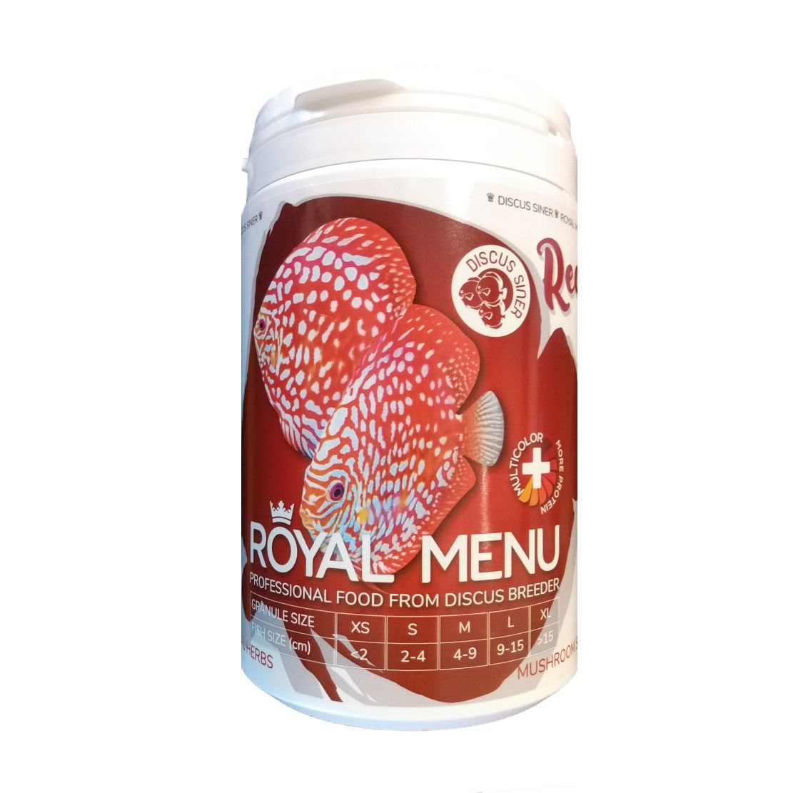 Royal Menu Discus Siner Red M 300 ml