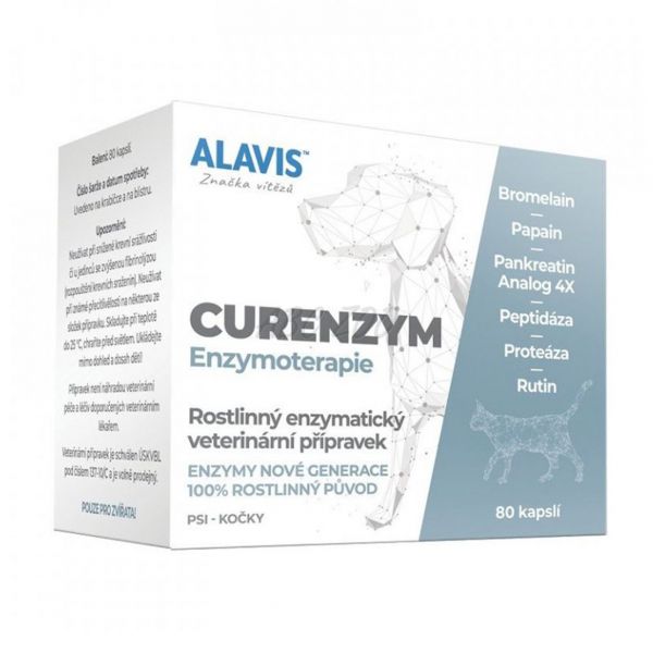 ALAVIS CURENZYM Enzymotherapy 80 tbl.
