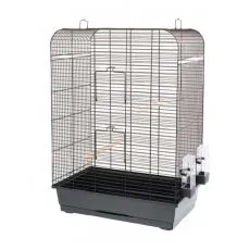 Colivie pentru păsări NINA negru- 54 x 34 x 75 cm