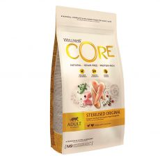 Wellness Core Cat Sterilised pui & curcan 4 kg