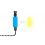 Indicator lanţ Delphin ROTA Chain - albastru