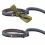 Lesă pentru câini Ruffwear Roamer Bungee Dog Lead Granite Gri M