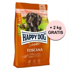 Happy Dog Supreme Toscana 12,5 kg + 2 kg GRATUIT