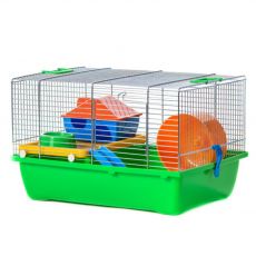 Cușcă de hamster GINO ZINC - 42 x 29 x 26 cm