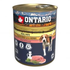 Conservă ONTARIO Carne de vițel, cu ierburi 800 g