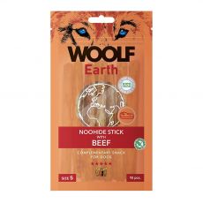 Woolf Dog Earth NOOHIDE S Bastonațe cu Vită 90 g