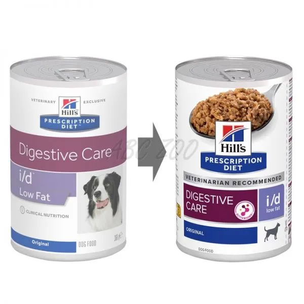 Hill's Prescription Diet i/d Low Fat Digestive Care conserve