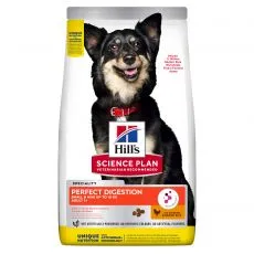 Granule Hill's Science Plan Perfect Digestion pentru c&acirc;ini adulți de talie mică 6 kg