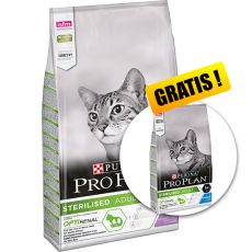 Pro Plan Sterilised Adult Cat Optirenal Turkey 10 + 1,5 kg GRATUIT