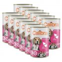 Conservă Calibra Dog Adult vițel și curcan 12 x 1240 g