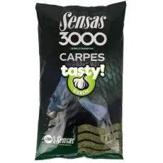Sensas Hrană 3000 Carp Tasty 1kg Usturoi