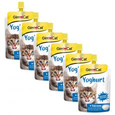 GimCat iaurt pentru pisici 6 x 150 g