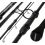 Starbaits Lansetă M4 T-SPEC X50 3,60m/3,00lbs 2 bucăți