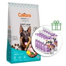 Calibra Dog Premium Line Adult Large 12 kg + 10 x recompense GRATUIT