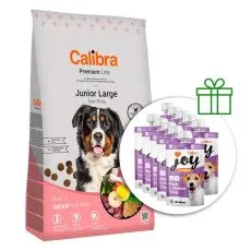 Calibra Dog Premium Line Junior Large 12 kg + 10 x recompense GRATUIT
