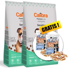 Calibra Dog Premium Line Sensitive 2 x 12 kg NEW + CADOU