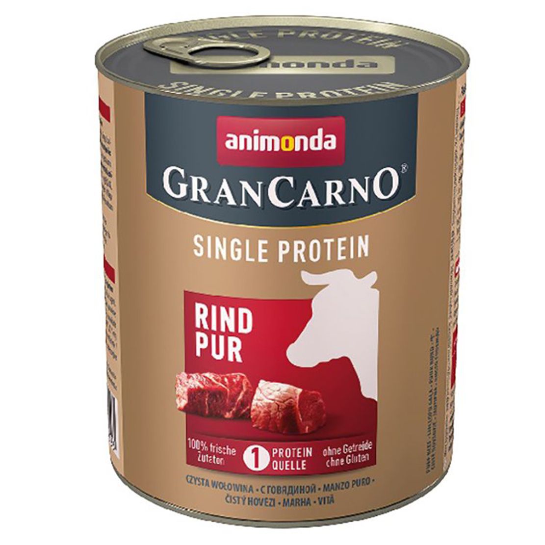 Animonda GranCarno Single Protein - carne de vită 800g