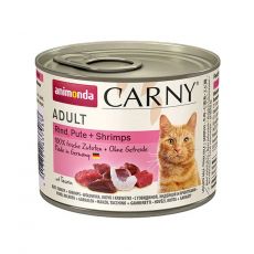 Animonda Carny Adult - carne de vită, curcan și crevete 200 g