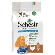 Schesir Cat Natural Selection Kitten Fără Gluten Curcan & Afine 1,4kg