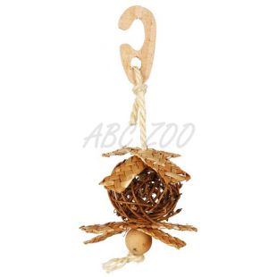 Minge împletită cu frânghie de sisal pentru păsări 5,5 cm