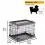 Cușcă pentru c&acirc;ini Ferplast SUPERIOR 60 nero 62 x 47 x 50 cm