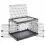 Cușcă pentru c&acirc;ini Ferplast SUPERIOR 105 nero 107 x 77 x 73,5 cm