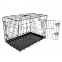 Cușcă pentru câini ABC-ZOO 91 x 61 x 66 cm, negru