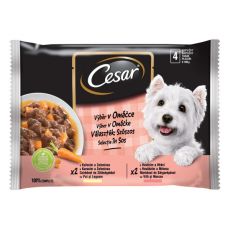 Cesar Selecție de pliculețe cu sos 4 x 100 g