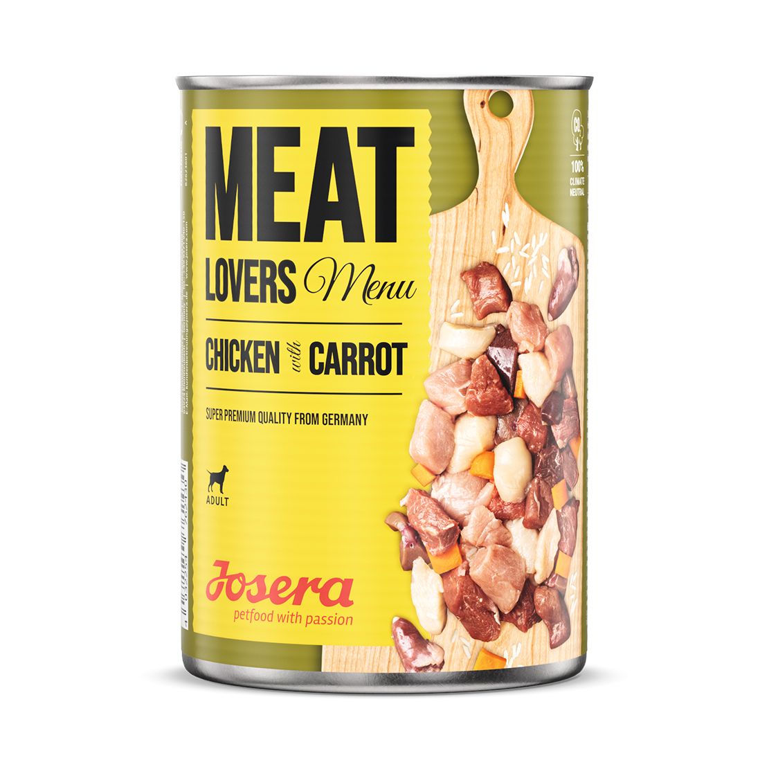 Josera Meat Lovers Menu Pui cu morcov 400 g