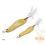 Lingura oscilantă Delphin MORA 30g AURO hook 4	