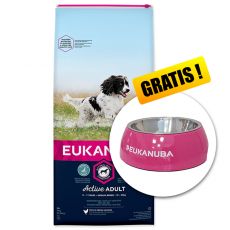 EUKANUBA ADULT MEDIUM breed – 15 kg + CADOU